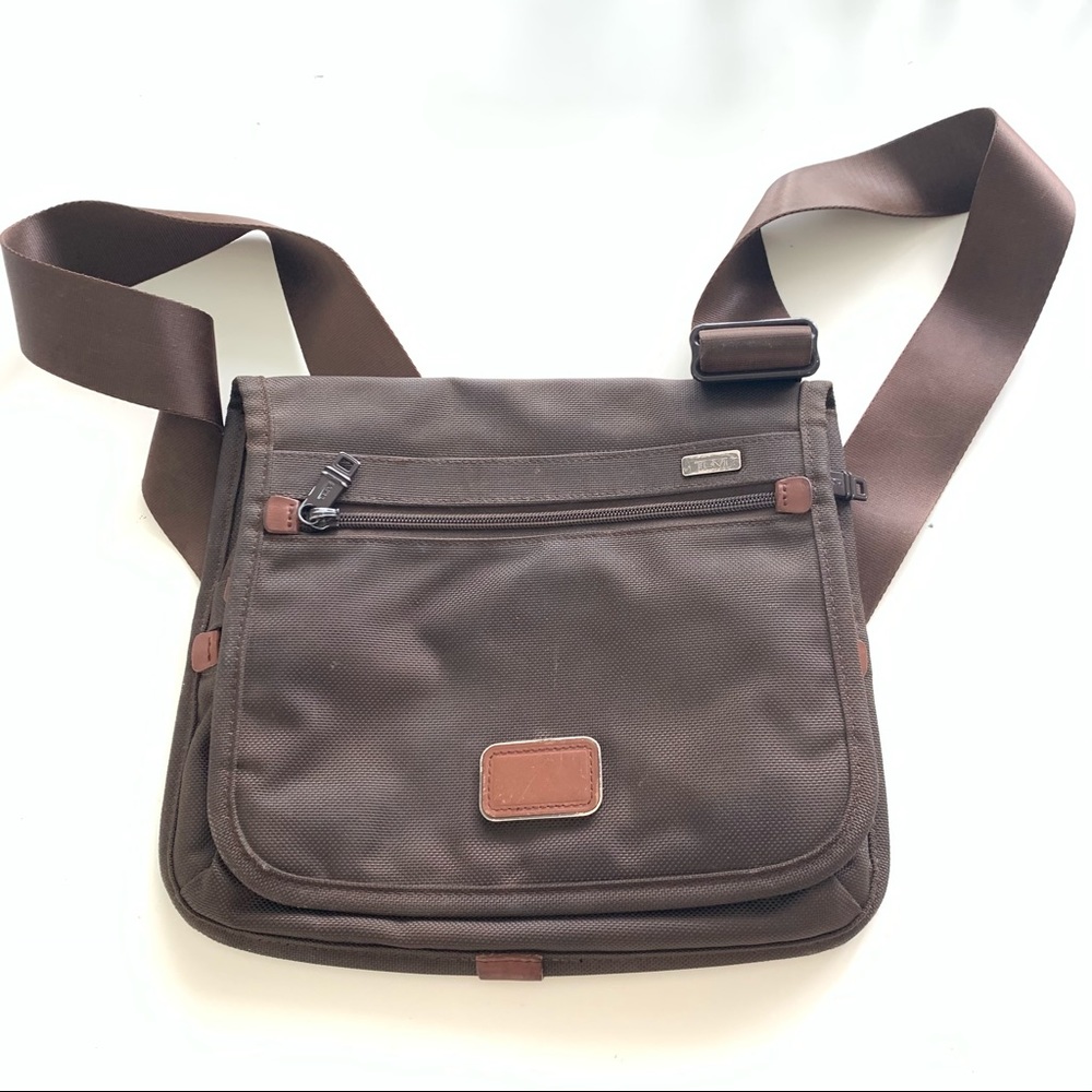 Tumi Alpha flap messenger small travel tote - Picture 2 of 12